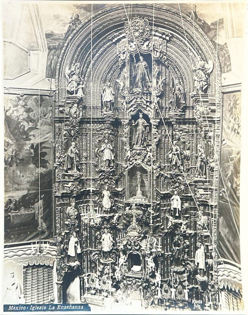 México: Iglesia La Enseñanza de Guillermo Kahlo - Gelatin on silver print, 1920´s