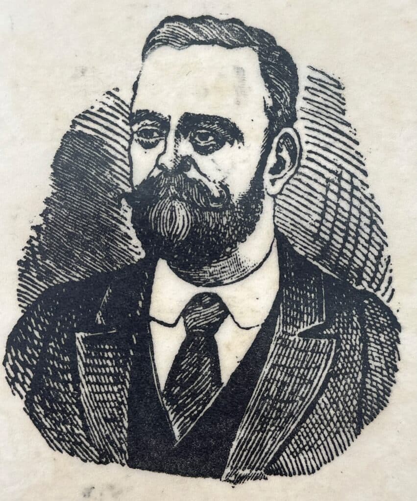 Original Woodcut on Rice Paper de José Guadalupe Posada - Woodcut print on handmade paper, Circa 1890