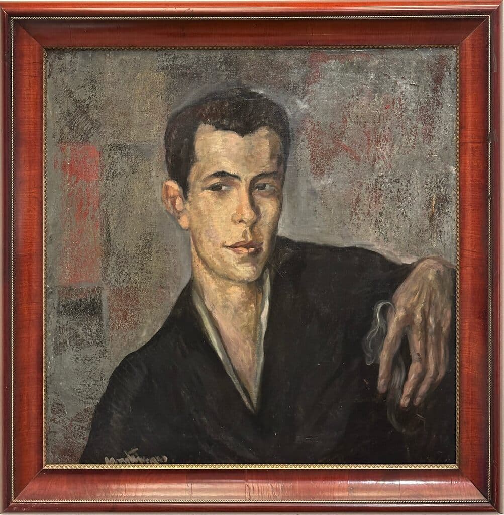 Portrait of a Man de Roberto Montenegro - Oil on canvas