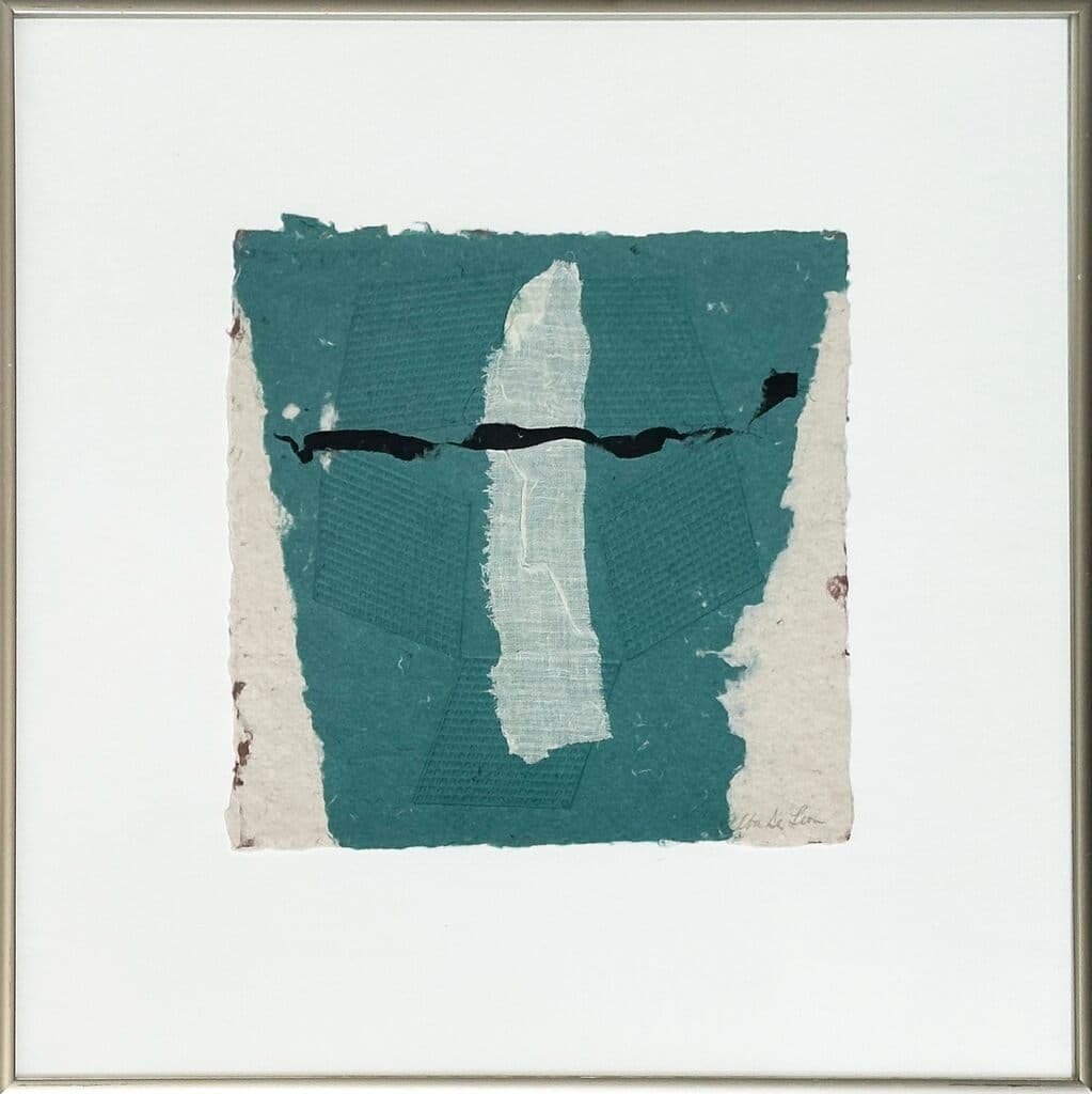 Sin título de Alba de León - Mixed media, 1990s