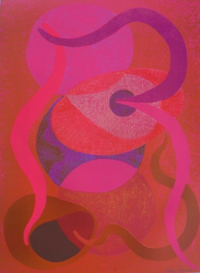 Simbiosis de Pedro Coronel - Silkscreen