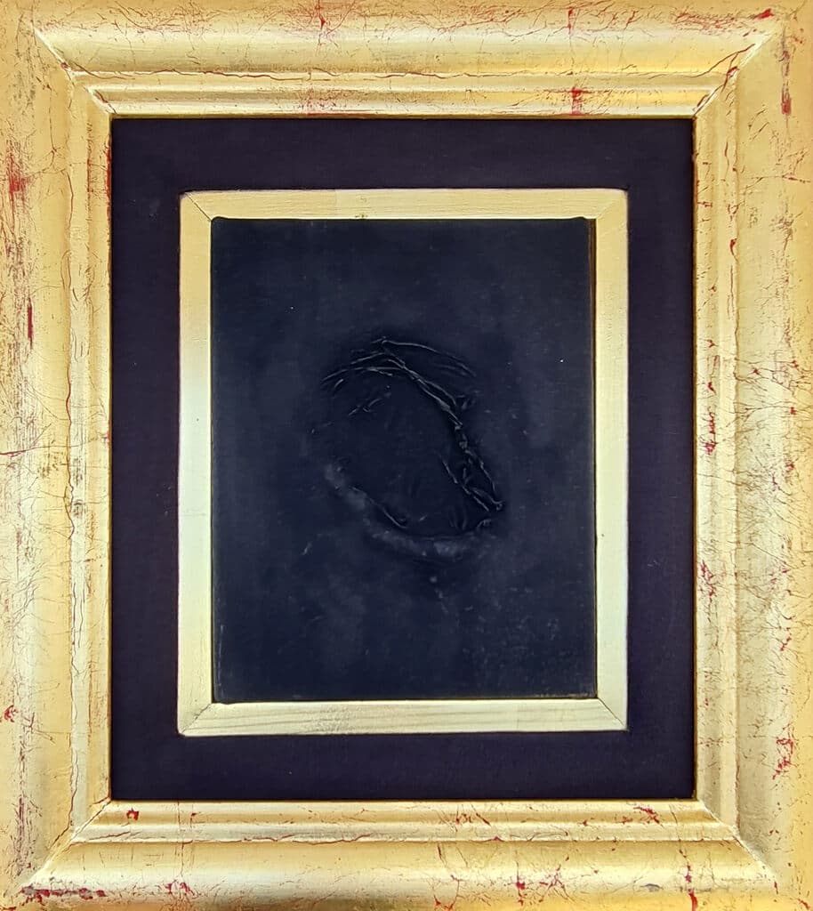 149 de Beatriz Zamora - Smoke and charcoal on canvas, 1997