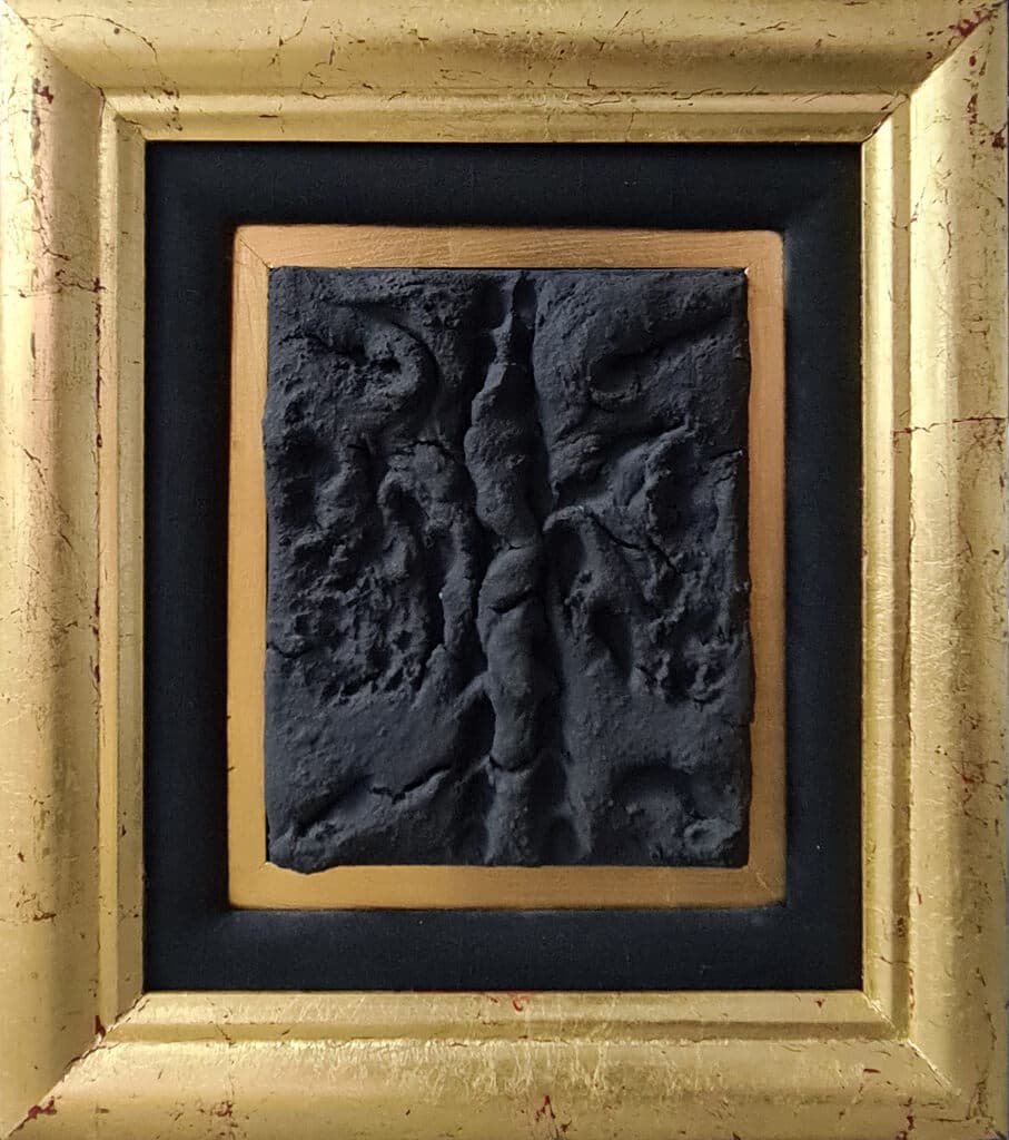 544 de Beatriz Zamora - Charcoal on canvas, 1984