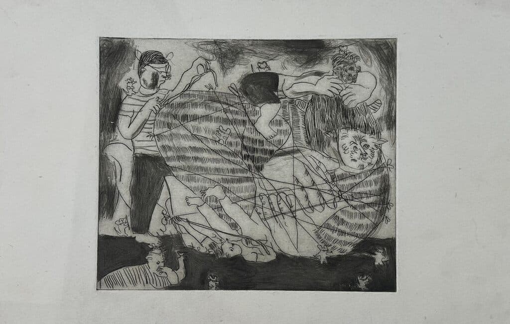 Sin título de Pablo Piza - Etching