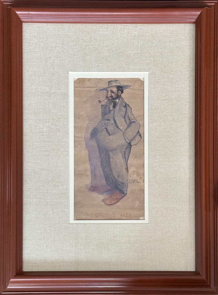 The optimist Ixka de Carlos Orozco Romero - Mixed Media , watercolor, 1930s-1940s
