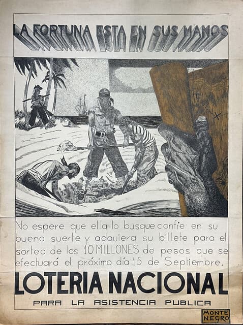 Loteria Nacional de Roberto Montenegro