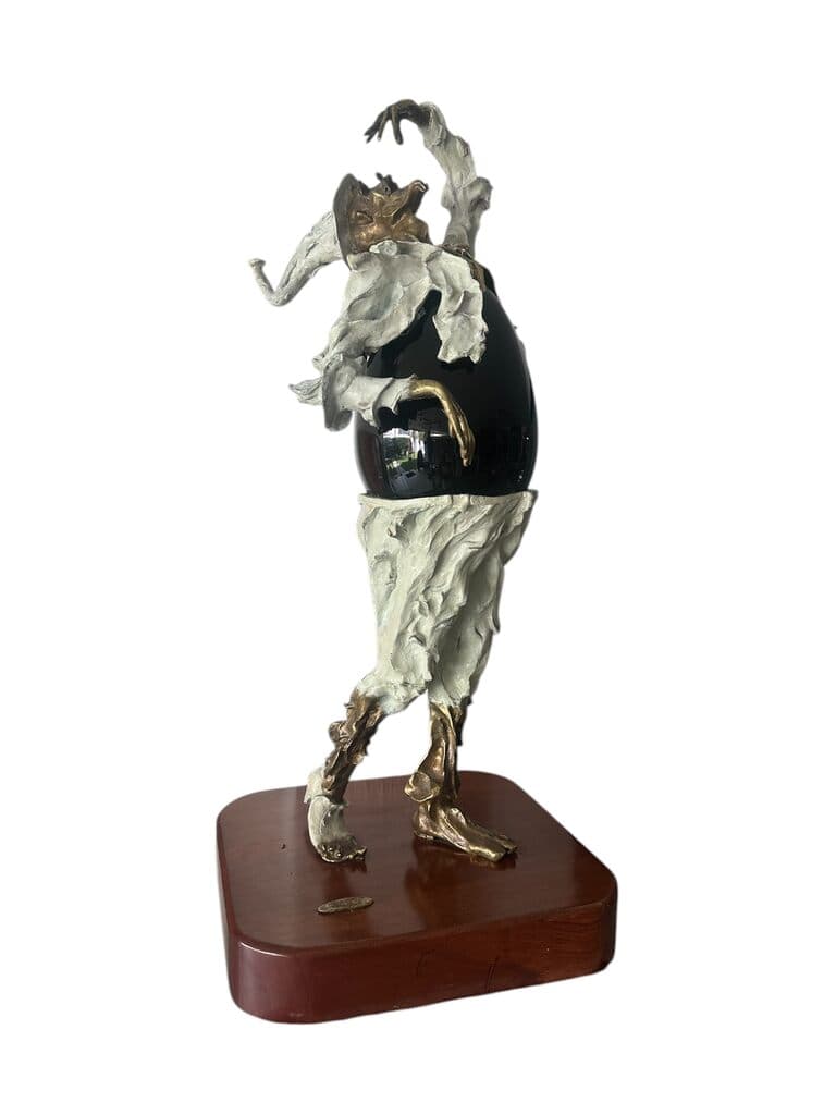 Tragapiedras de Jonás Gutierrez - Bronze and onix, 2000s