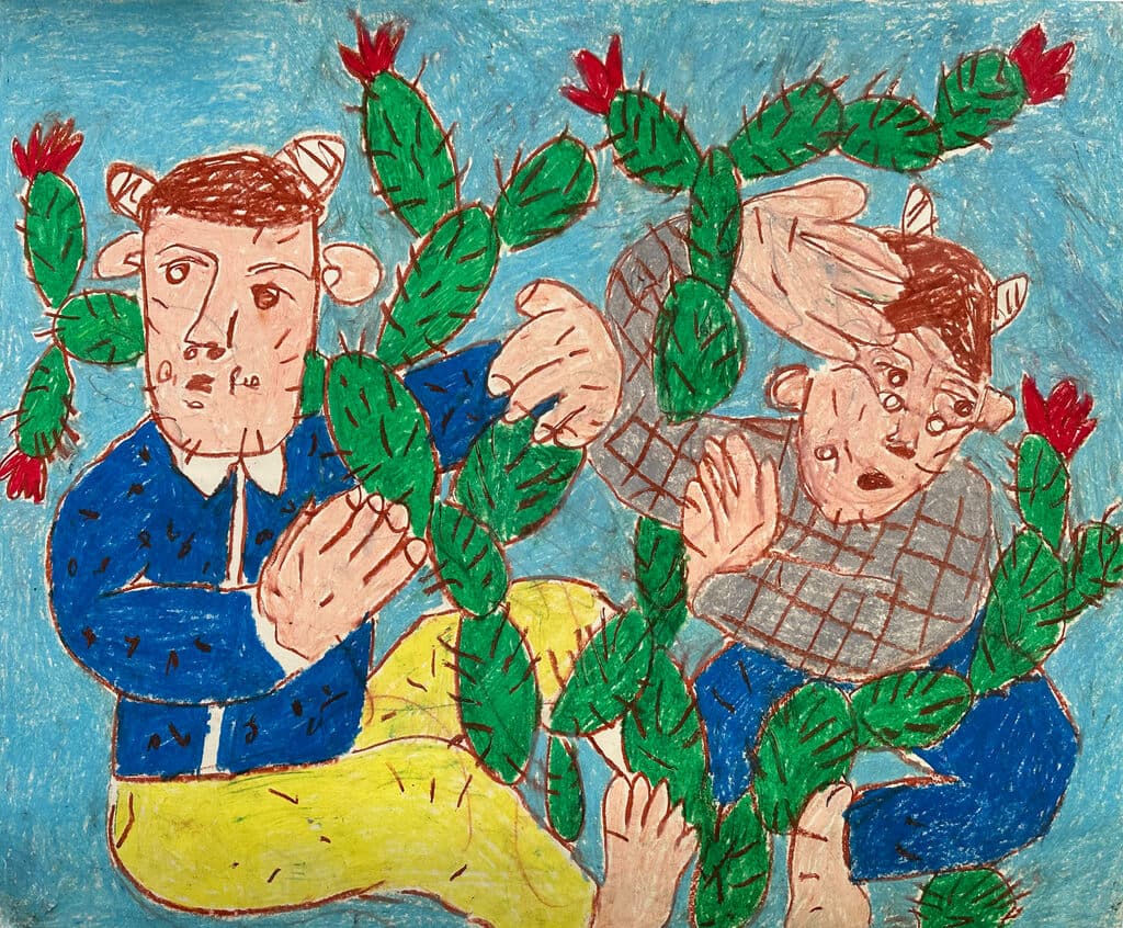 Sin título de Pablo Piza - Mixed Media on paper, 2021