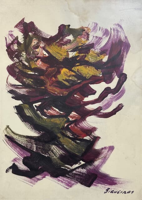 Bailarina de David Alfaro Siqueiros