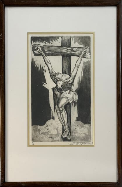 Crucifix de Raúl Anguiano
