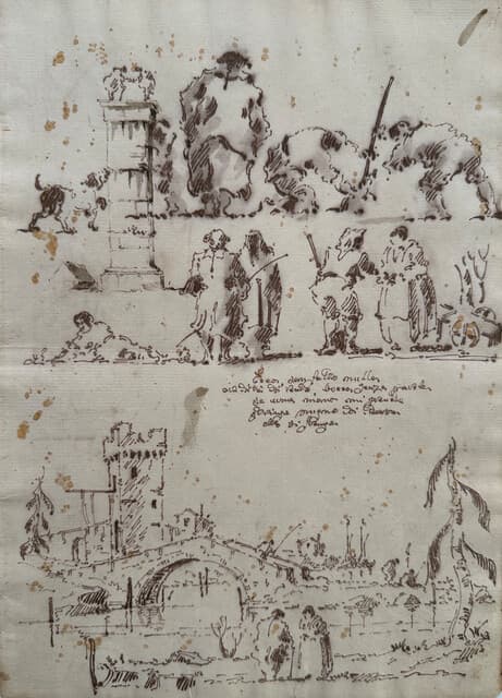 Sketch de Francesco Guardi