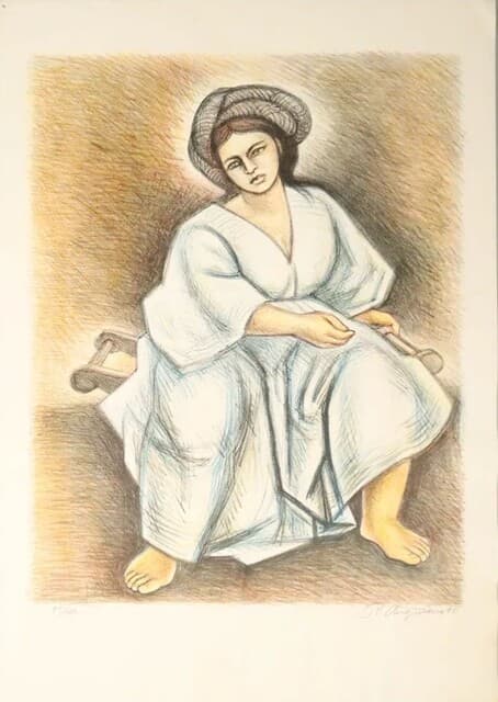 Retrato de Mujer de Raúl Anguiano