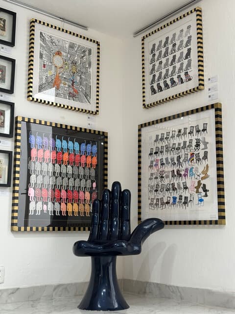 Pedro Friedeberg exhibition at G2 Gallery