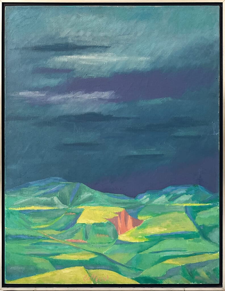 Tormenta de Tomás Coffeen - Oil on canvas, 1980s-1990s