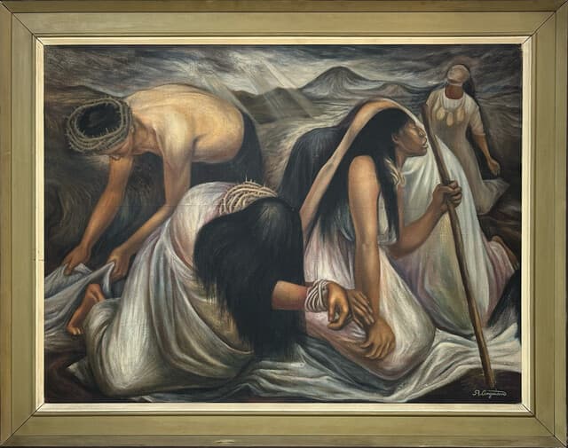 Lacandones de Raúl Anguiano