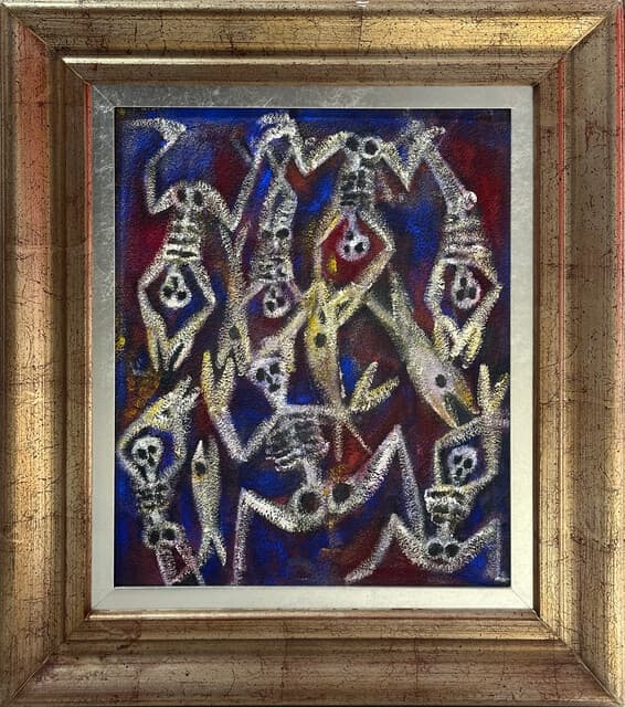 Calaveras de Sergio Hernández (b. 1957)