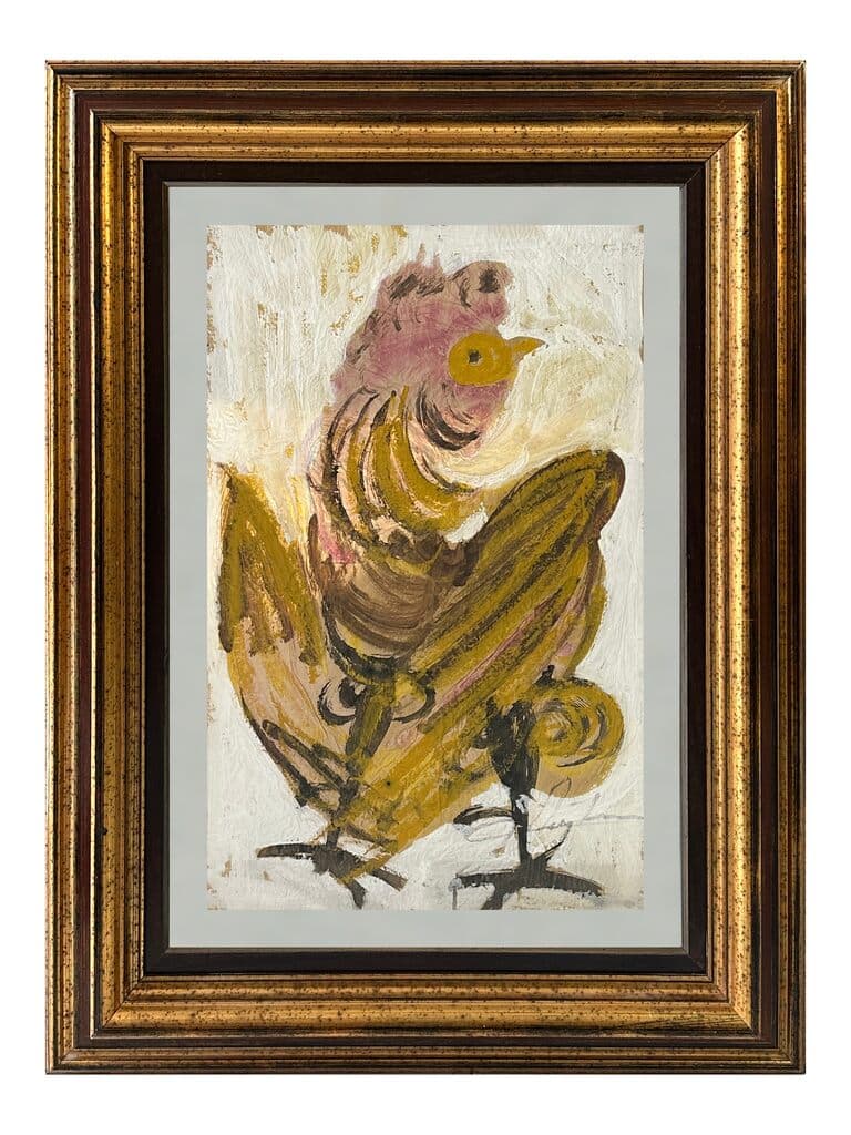 Gallo de Jesus "Chucho" Reyes Ferreira - Tempera on paper, 1960s