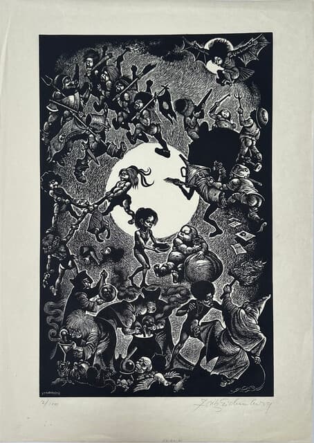 The Human Comedy de Fritz Eichenberg