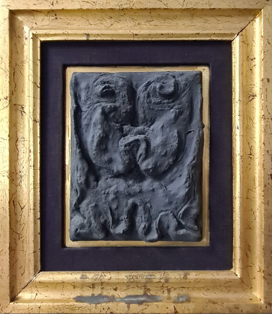 542 de Beatriz Zamora - Charcoal on canvas, 1984