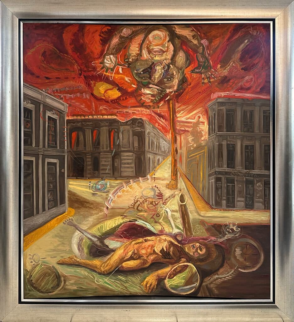 Sin título de Sergio Garval - Oil on canvas, 1996