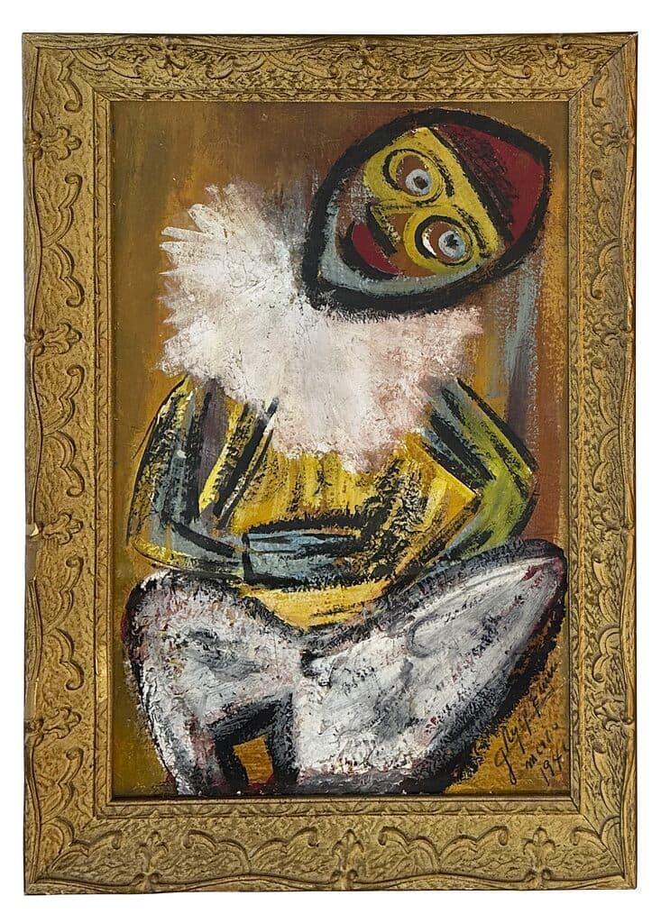 Arlequín de Jesus "Chucho" Reyes Ferreira - Tempera on paper, 1940