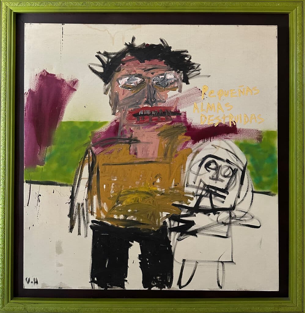 Pequeñas Almas Destruidas de Víctor Hugo Pérez - Oil on canvas, 1990s-2000s