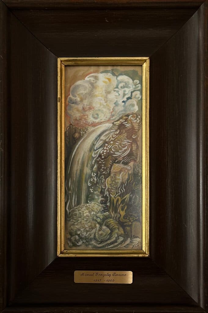Sin título de Manuel González Serrano - Watercolor on paper, 1940s