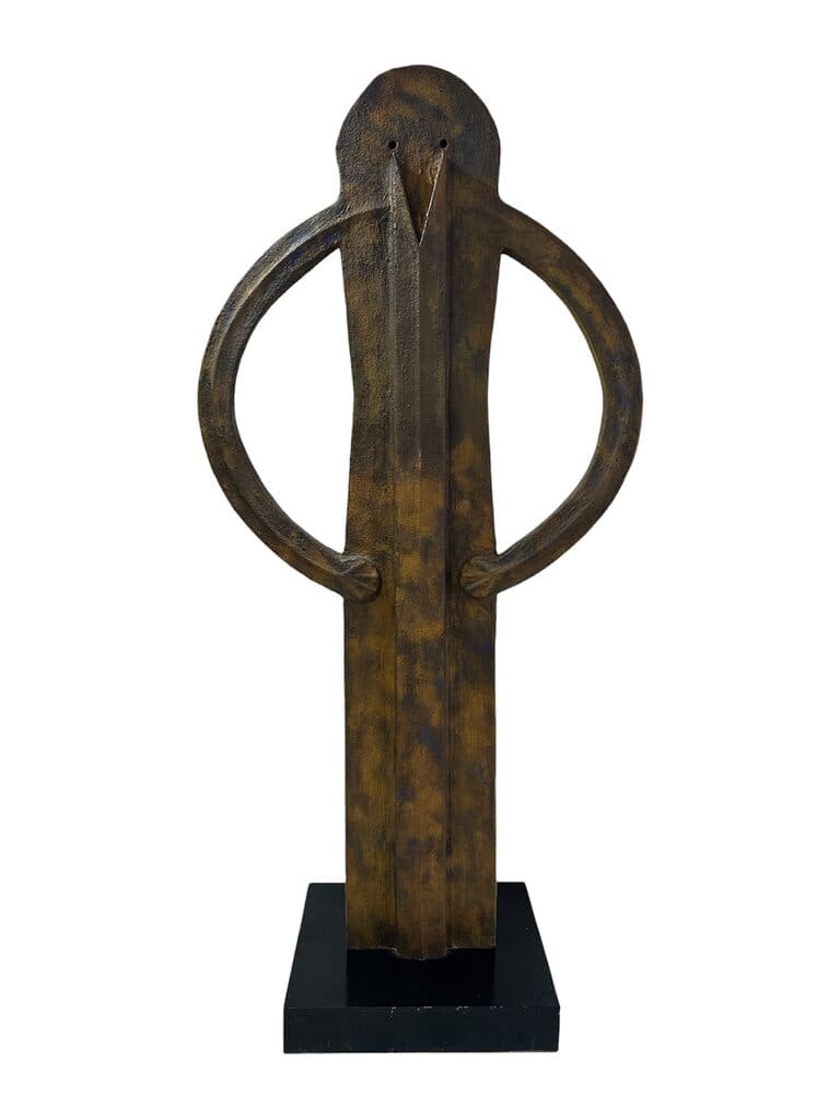 Hombre de Rufino Tamayo - Metal plate, 1990