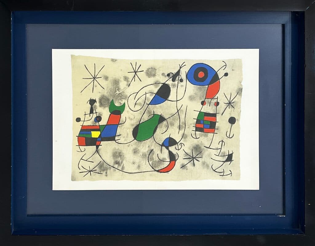 Sin título de Joan Miró - Silkscreen