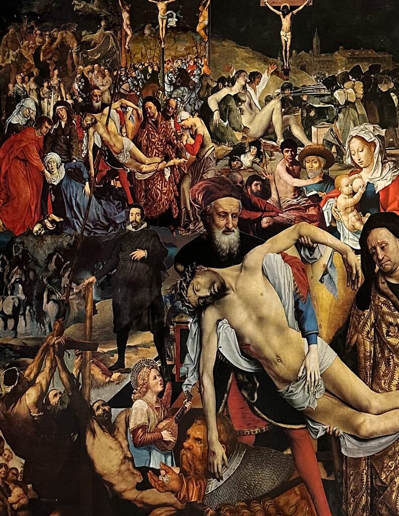 Collage Irreverente de Ángel Hurtado - Paper collage on board, 1968