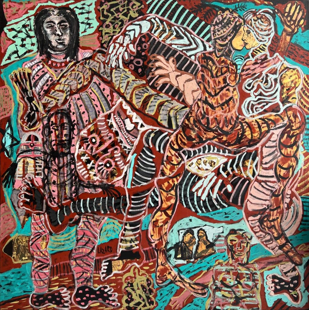 Sin título de Alex Lazard - Oil on canvas, 2022