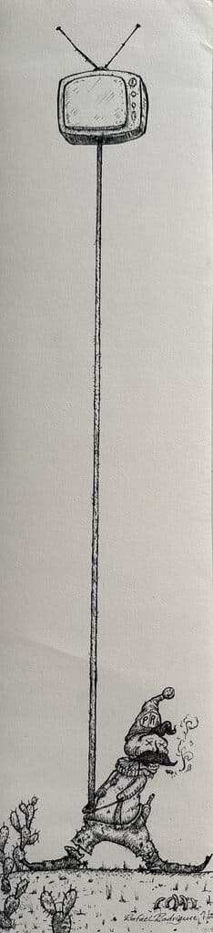 Sin título de Rafael Rodriguez - Ink on paper, 2020s