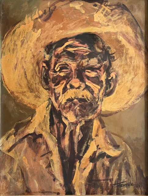 Retrato de Un Viejo de Romeo Tabuena