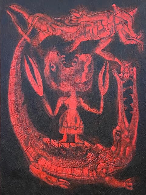 Sin título de Sergio Hernández (b. 1957)