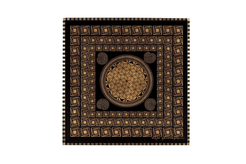La Flor de la Vida de Pedro Friedeberg - Silkscreen, 2025
