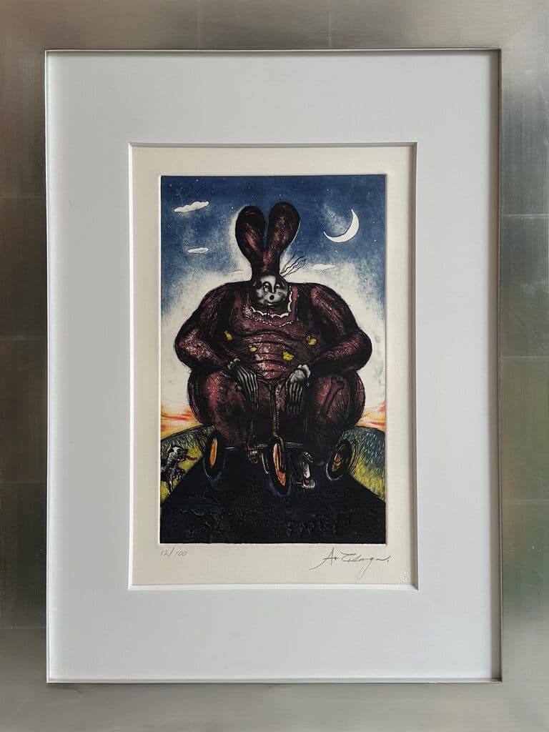 Sin título de Alejandro Colunga - Lithograph