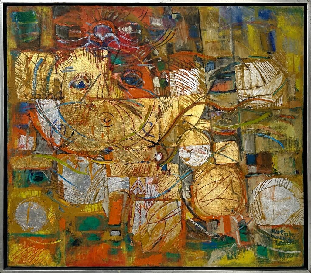 Sin título de Marlinde Von Ruhs - Mixed media on canvas