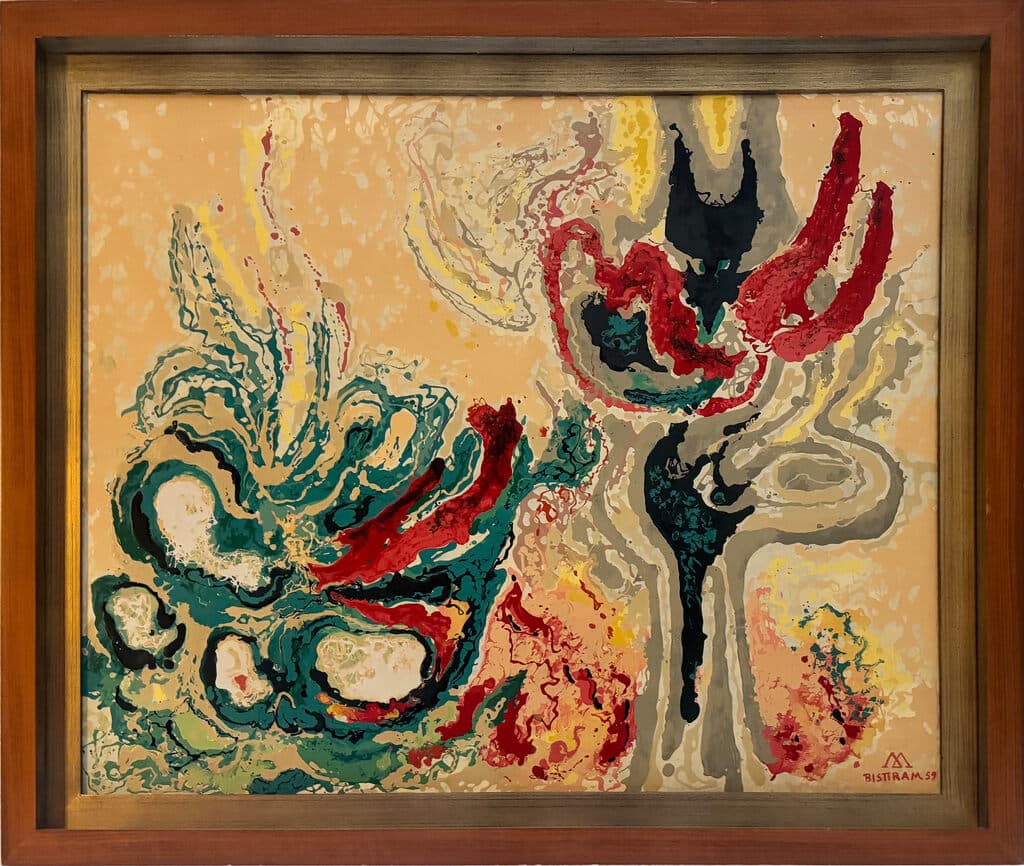 Thunderbird de Emil Bisttram - Pyroxidin on board, 1959