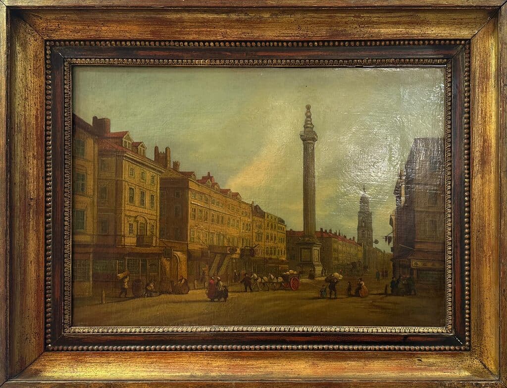 View of a Town de Follower Canaletto - Oil on canvas