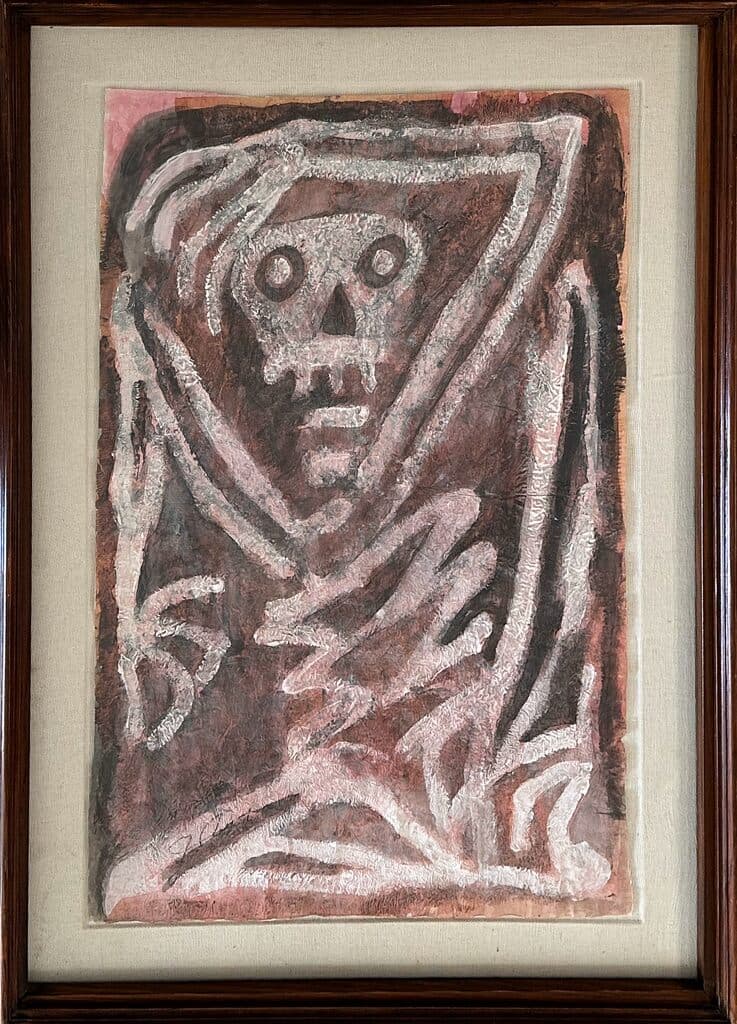 Calaca de Jesus "Chucho" Reyes Ferreira - Gouache on paper, 1960s