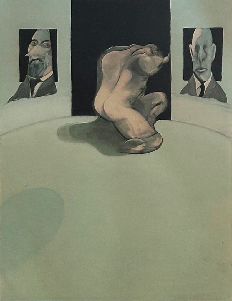 Sin título de Francis Bacon - Lithograph on paper, 1960s-1970s
