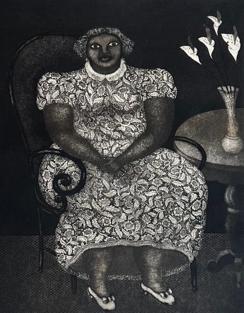 Untitled, Portrait of a Woman de Maximino Javier