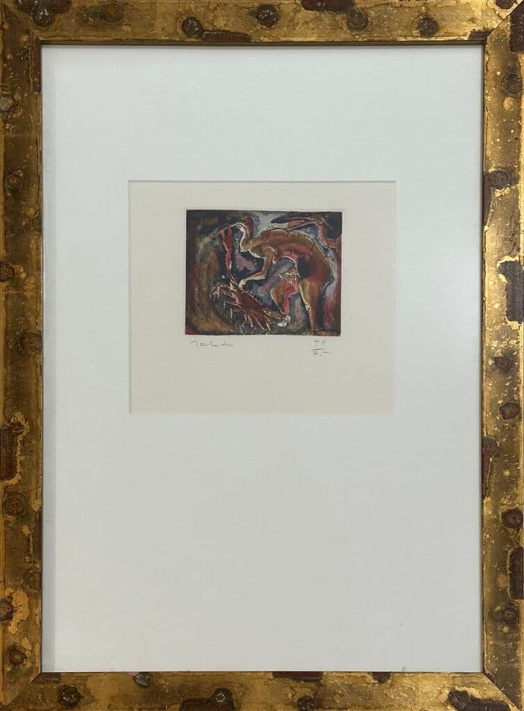 Cangrejo Mano Larga de Francisco Toledo - Etching, 1985