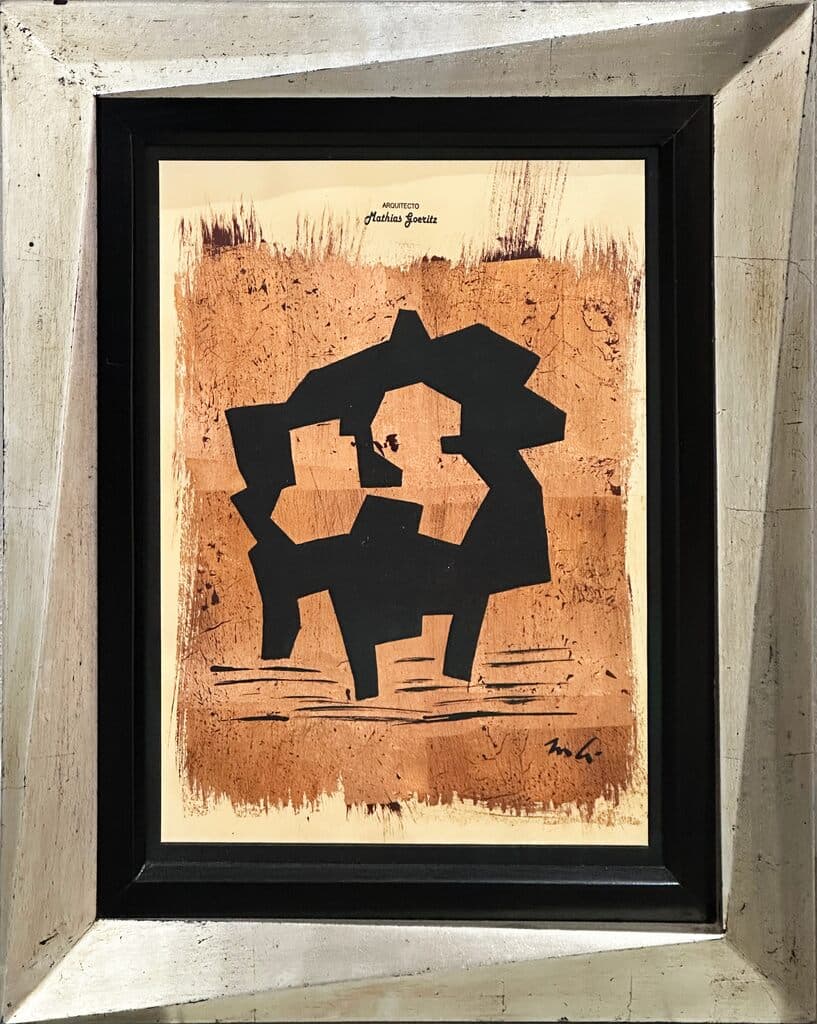 Sin título de Mathias Goeritz - Mixed media on paper, 1960s