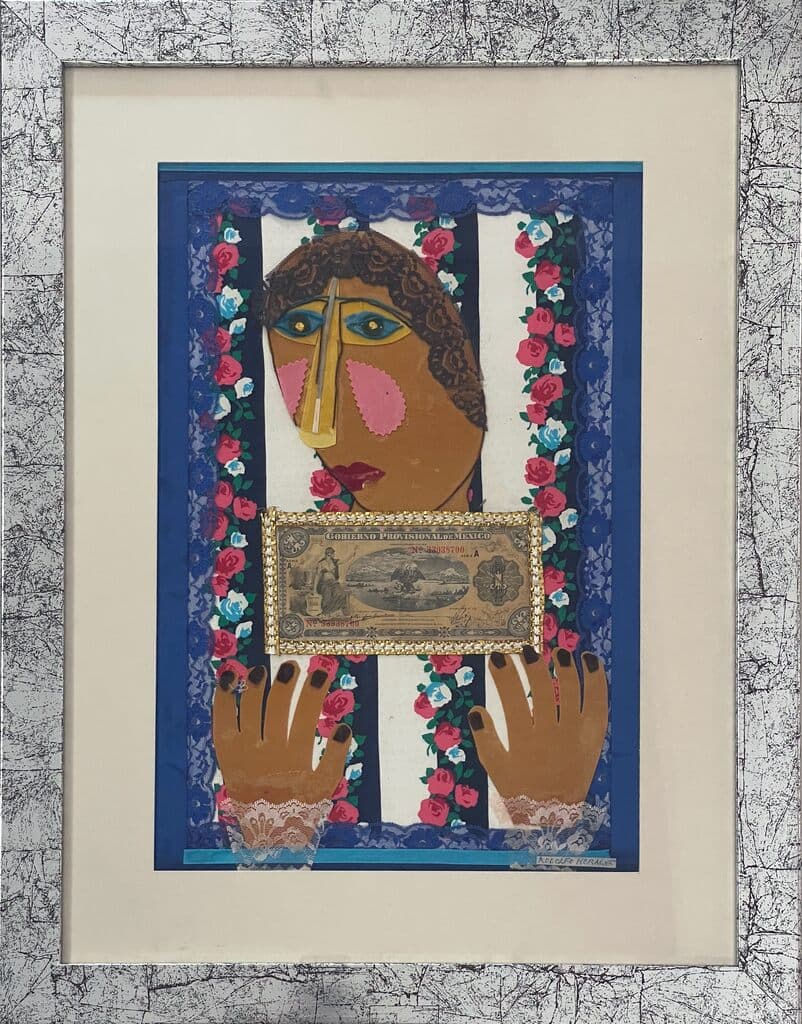 Untitled de Rodolfo Morales - Collage on paper