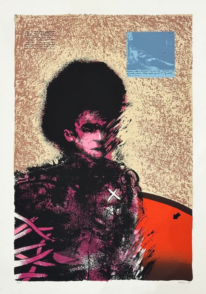 Sin título de Javier Campos Cabello - Silkscreen, 1988