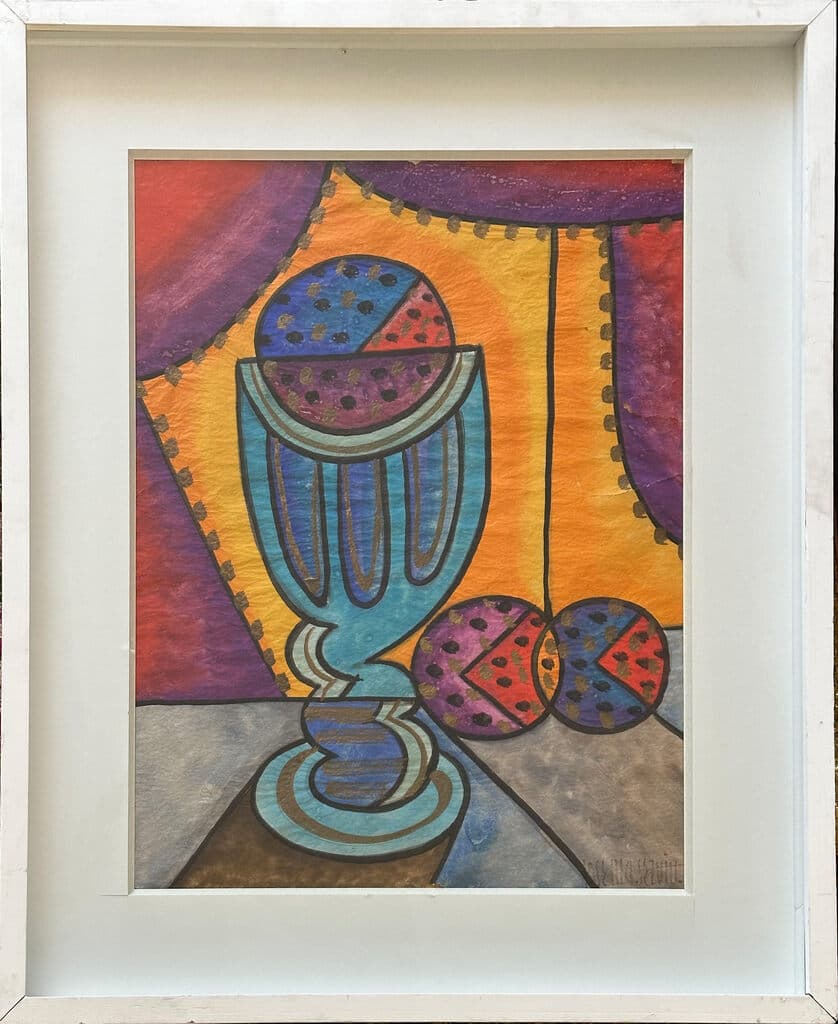 Bodegón de Jose Maria de Servin - Watercolor on paper, 1940s-1950s