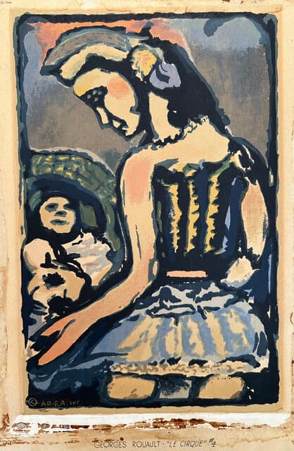 Le Cirque #4 de Georges Rouault