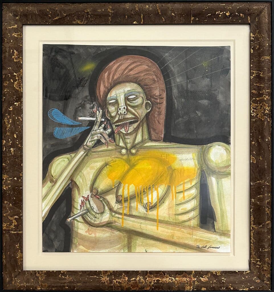 Sin título de The Date Farmers - Mixed media on wove paper, 2001
