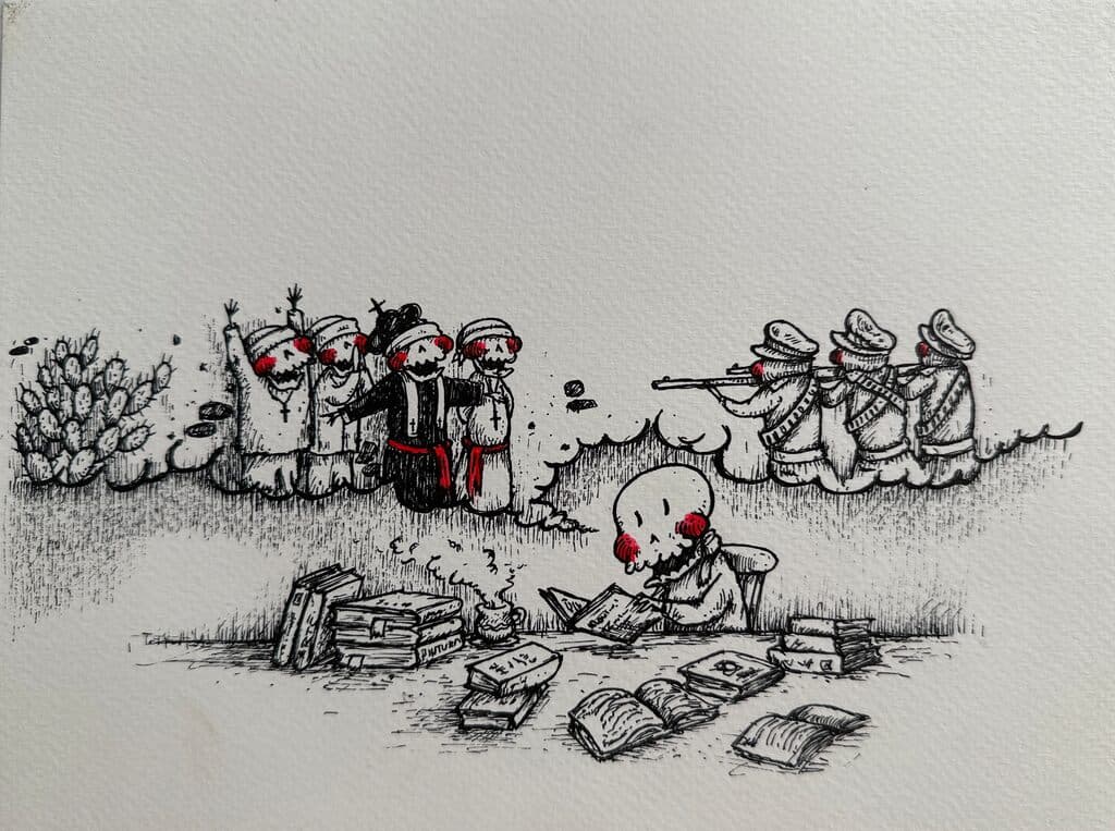Sin título de Rafael Rodriguez - Ink on paper, 2020s